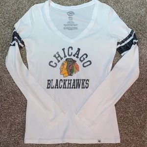 Blackhawks long sleeve shirt
